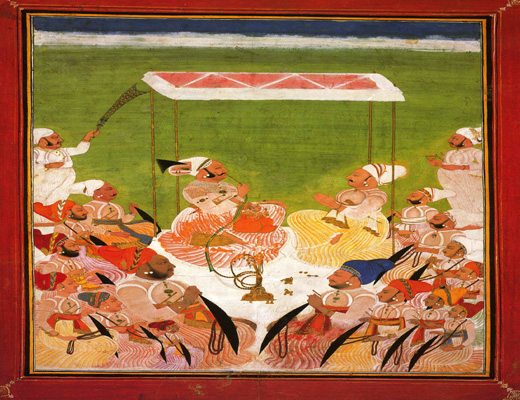 Darbar del rawat Ragho Das di Deogarh e Gopal Das di Karera