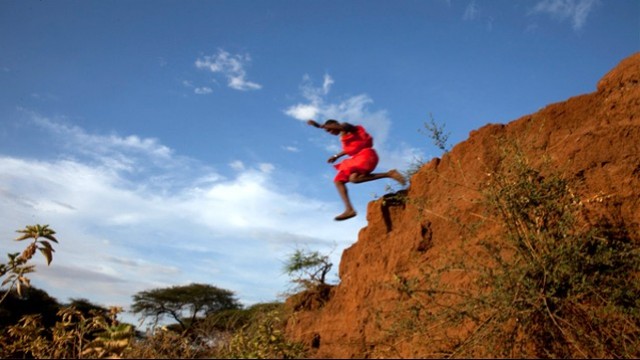 Masai, salto nel bush