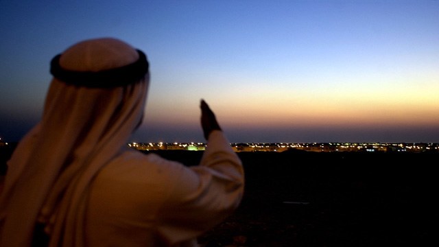 Tramonto durante il Ramadam