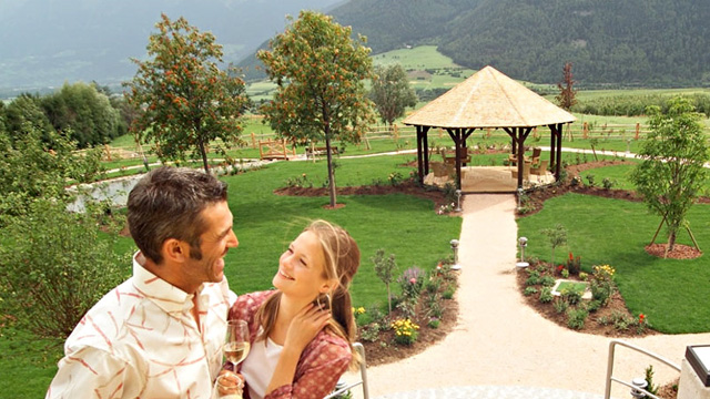 Giardino Zen tra le Alpi Venoste