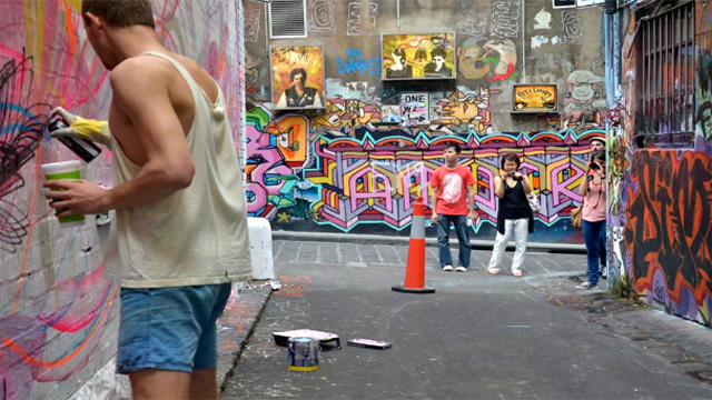 Graffiti a Melbourne
