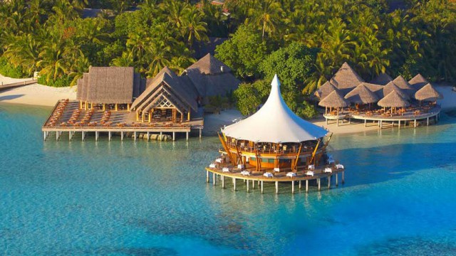 Maldive Baros ristoranti sul mare
