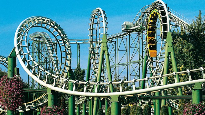 Gardaland montagne russe