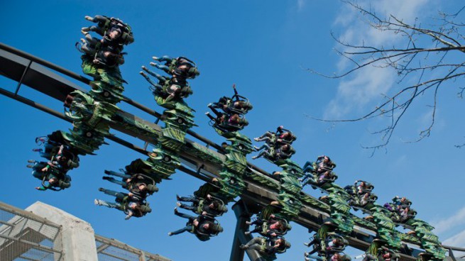 Gardaland montagne russe