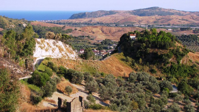 Calabria borgo Pardesca panorama