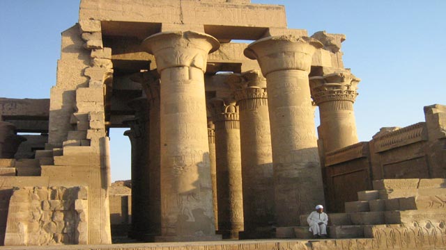 Nilo Kom Ombo rovine