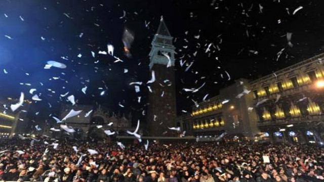 Venezia Capodanno piazza San Marco