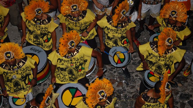 Salvador parata di tamburi