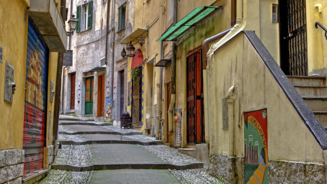 La citt&amp;#224; vecchia di Sanremo