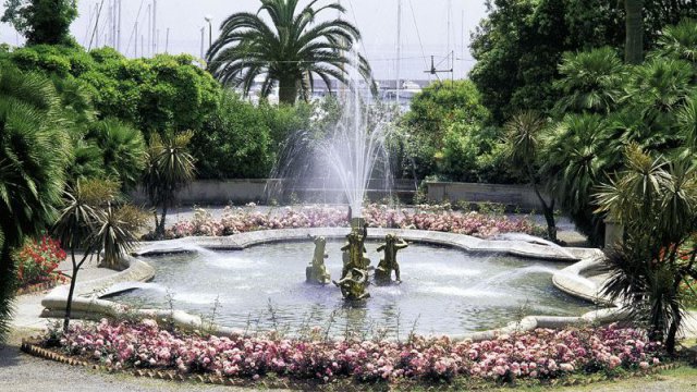La fontana di Villa Ormond