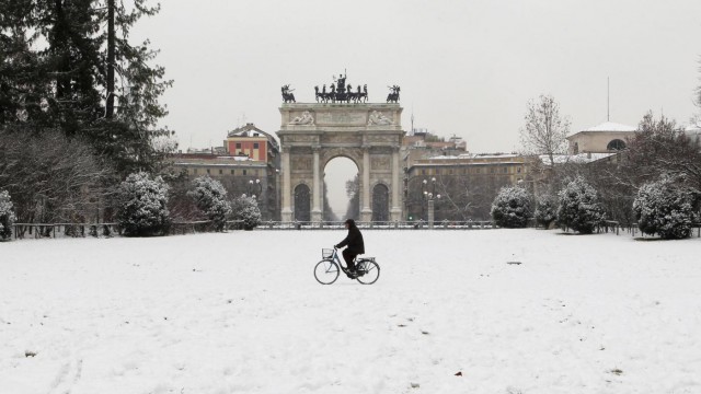Neve a Milano
