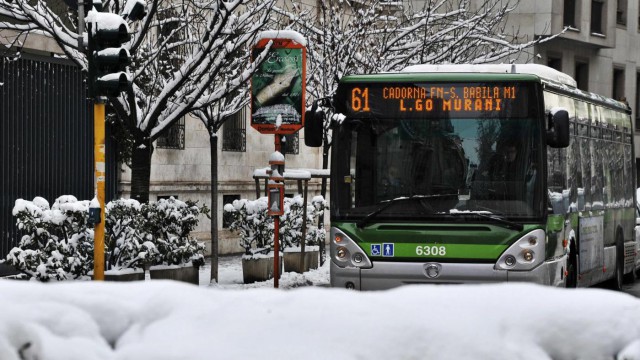 Neve a Milano