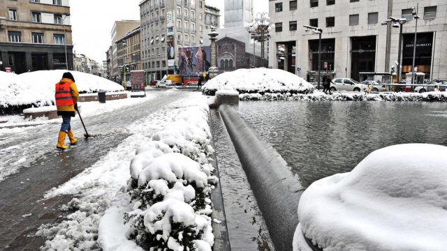 Neve a Milano