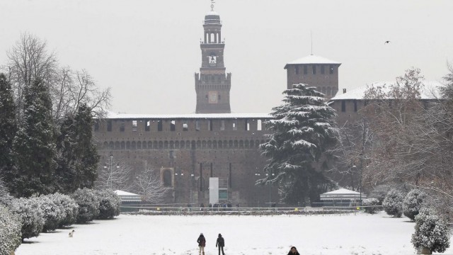 Neve a Milano