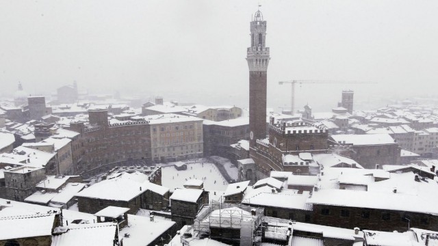 Neve a Siena