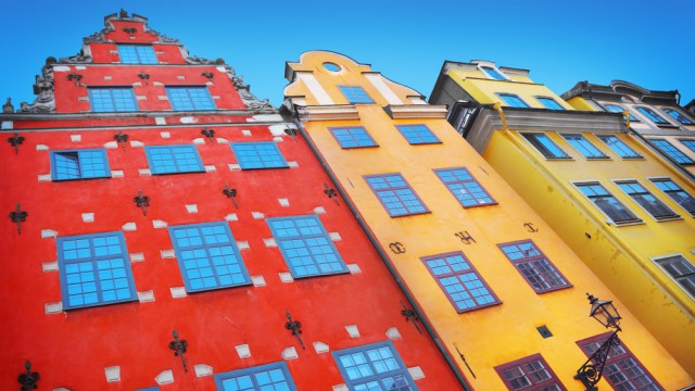 Stoccolma palazzi colorati