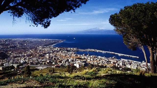 Veduta di Reggio Calabria