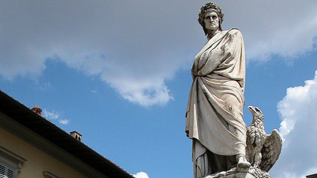 Statua di Dante Alighieri &amp;#45; Firenze