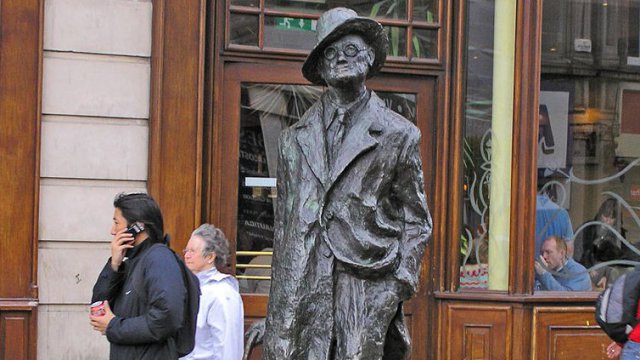Statua di James Joyce &amp;#45; Dublino