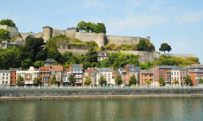 Belgio Namur cittadella medioevale