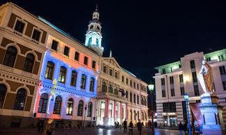 A Riga per il Festival della Luce