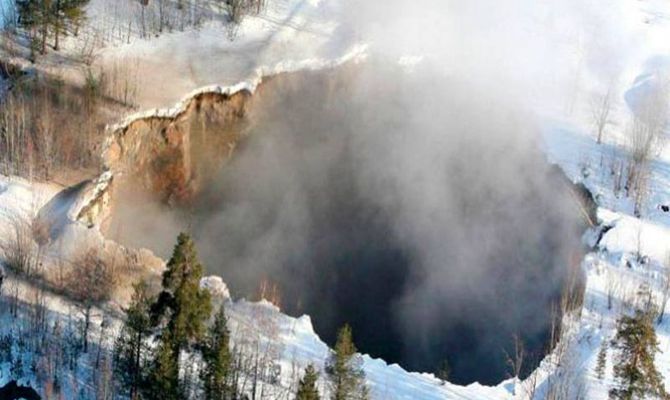 Sinkhole in Svezia