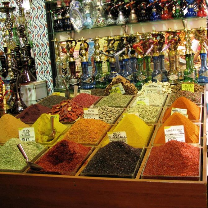Istanbul Mercato egiziano delle spezie