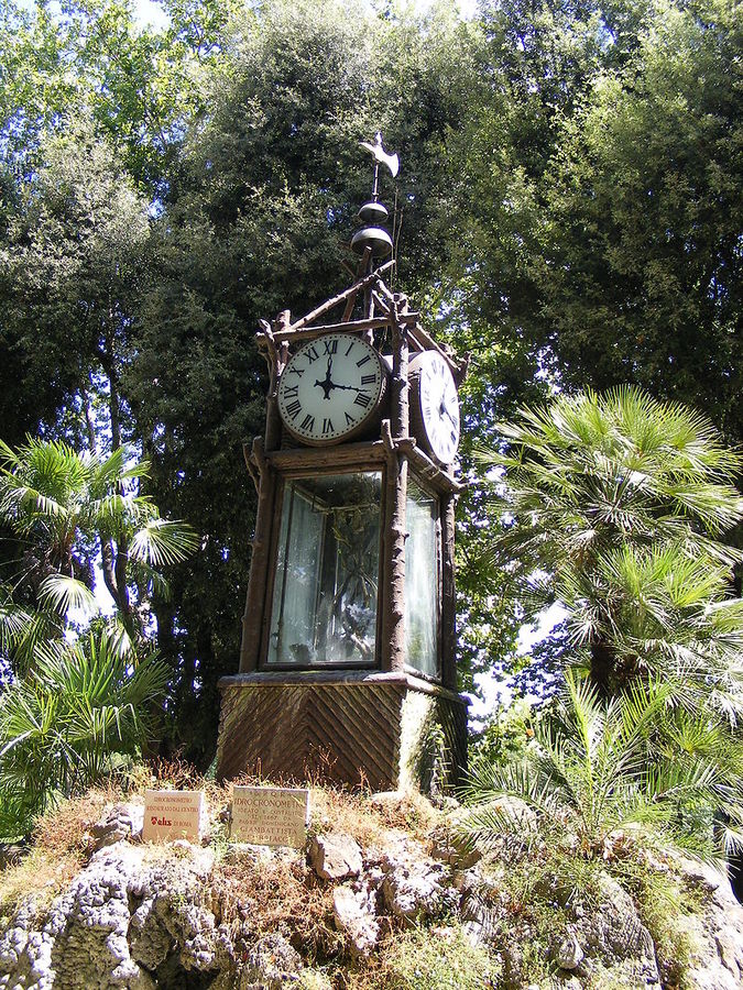 L'orologio ad acqua del Pincio