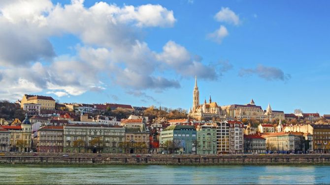 Budapest dal Danubio