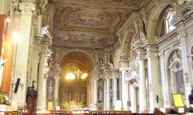 Interno della Chiesa di Sant'Agostino di Modena