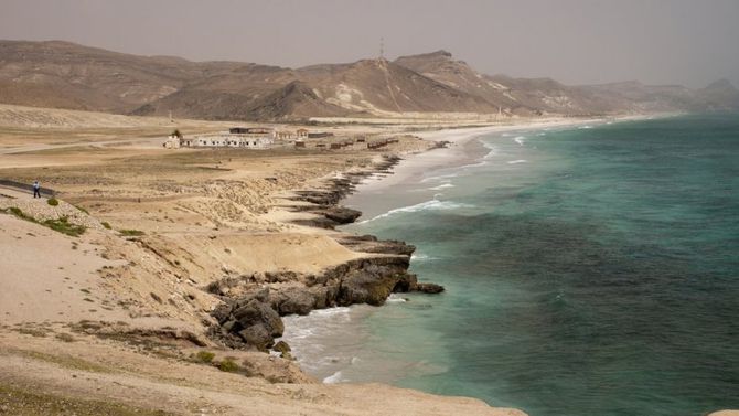 Spiaggia nel Dhofar