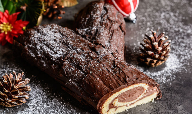 Dolci Di Nataleit.Piemonte Natale Goloso Con Il Tronchetto