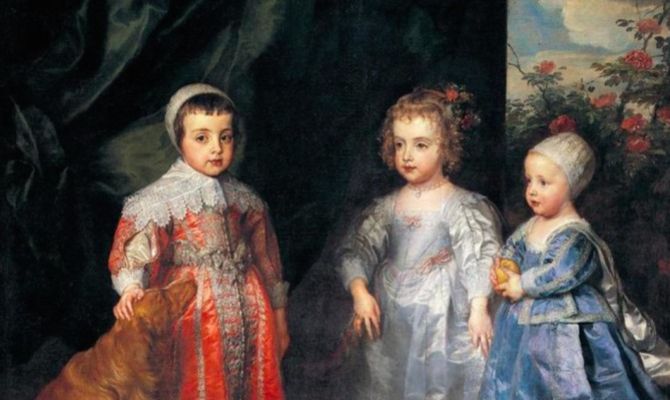 I figli di Carlo I d’Inghilterra
