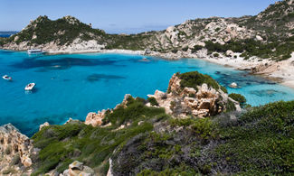 Caprera, mare, vela<br>