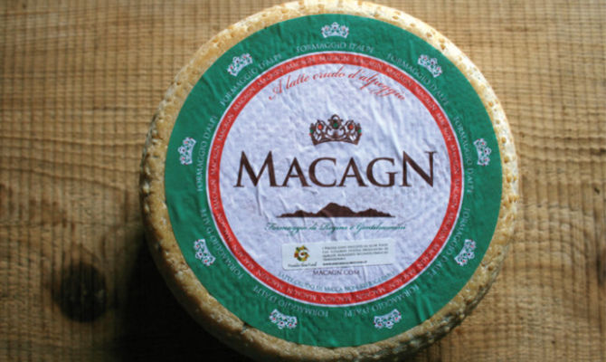 macagn formaggio forma