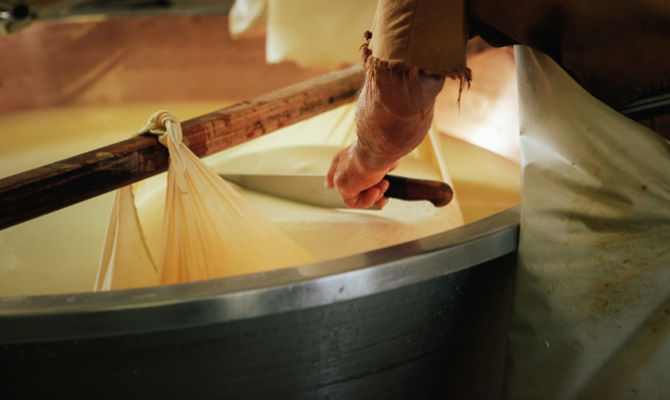 preparazione parmigiano reggiano