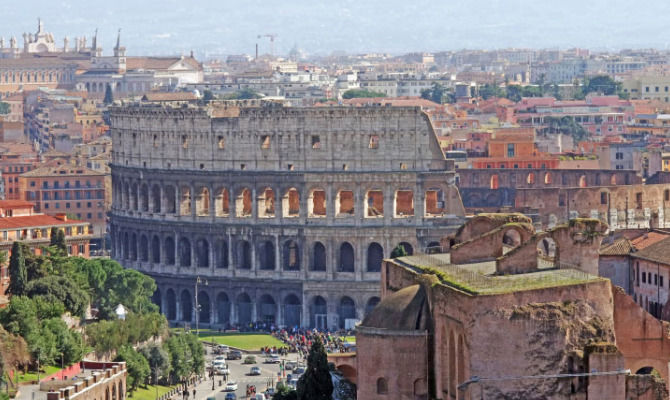 Colosseo, Roma, Lazio<br>