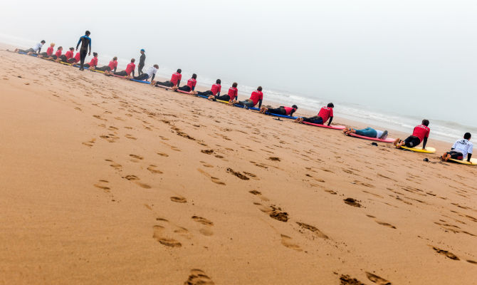 Zen Surf in Marocco