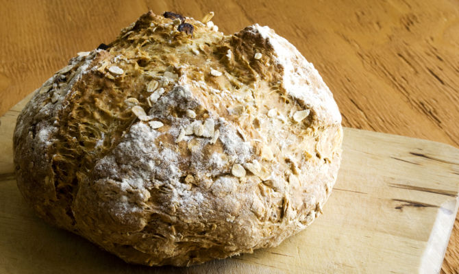 pane irlandese con farina integrale