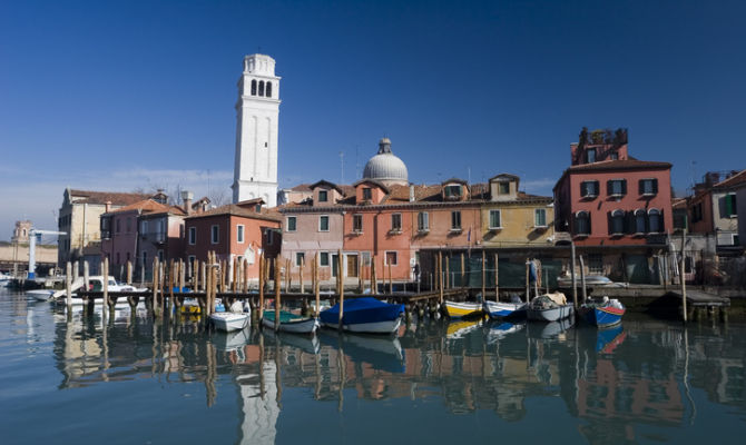 Venezia campanile storto