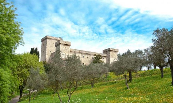 Narni rocca castello Albornoz