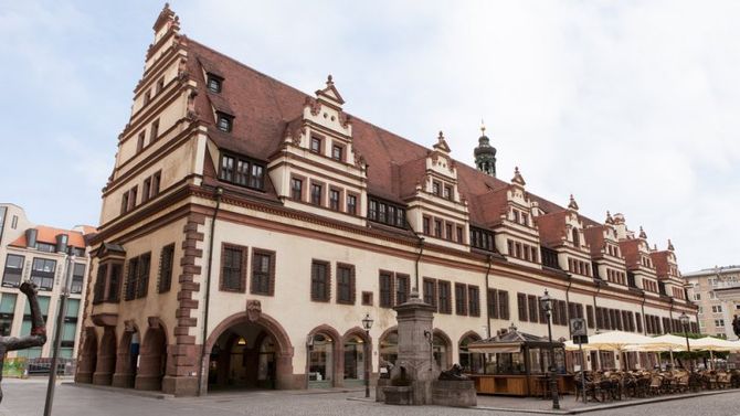 Old Rathaus a Lipsia