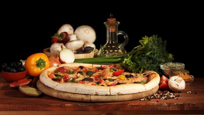 pizza alle verdure