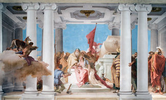Piacenza, la villa con gli affreschi di Tiepolo