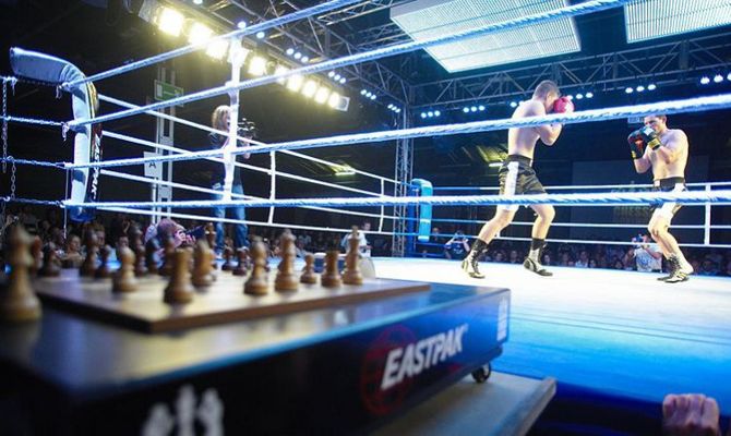 Incontro di Chess Boxing