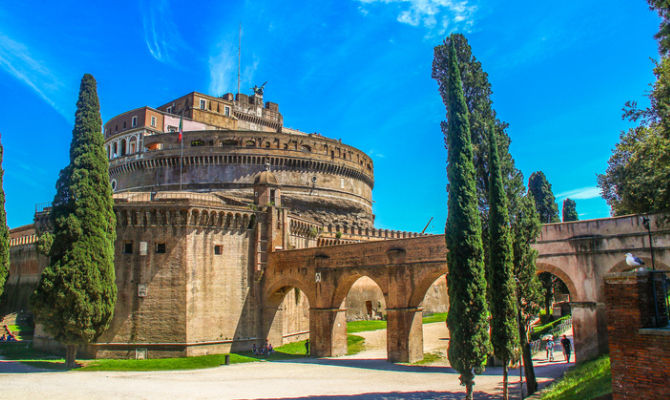 La Tomba di Adriano: Il Castel Sant'Angelo (ingresso gratuito)
