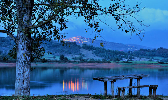 Scorcio del lago