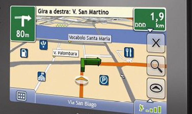 Navitagore satellitare