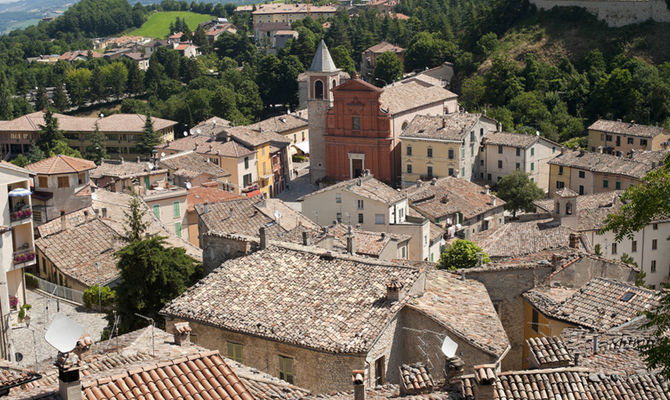 Panorama di Pennabilli