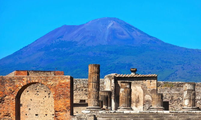 Pompei, Campania, Vesuvio<br>